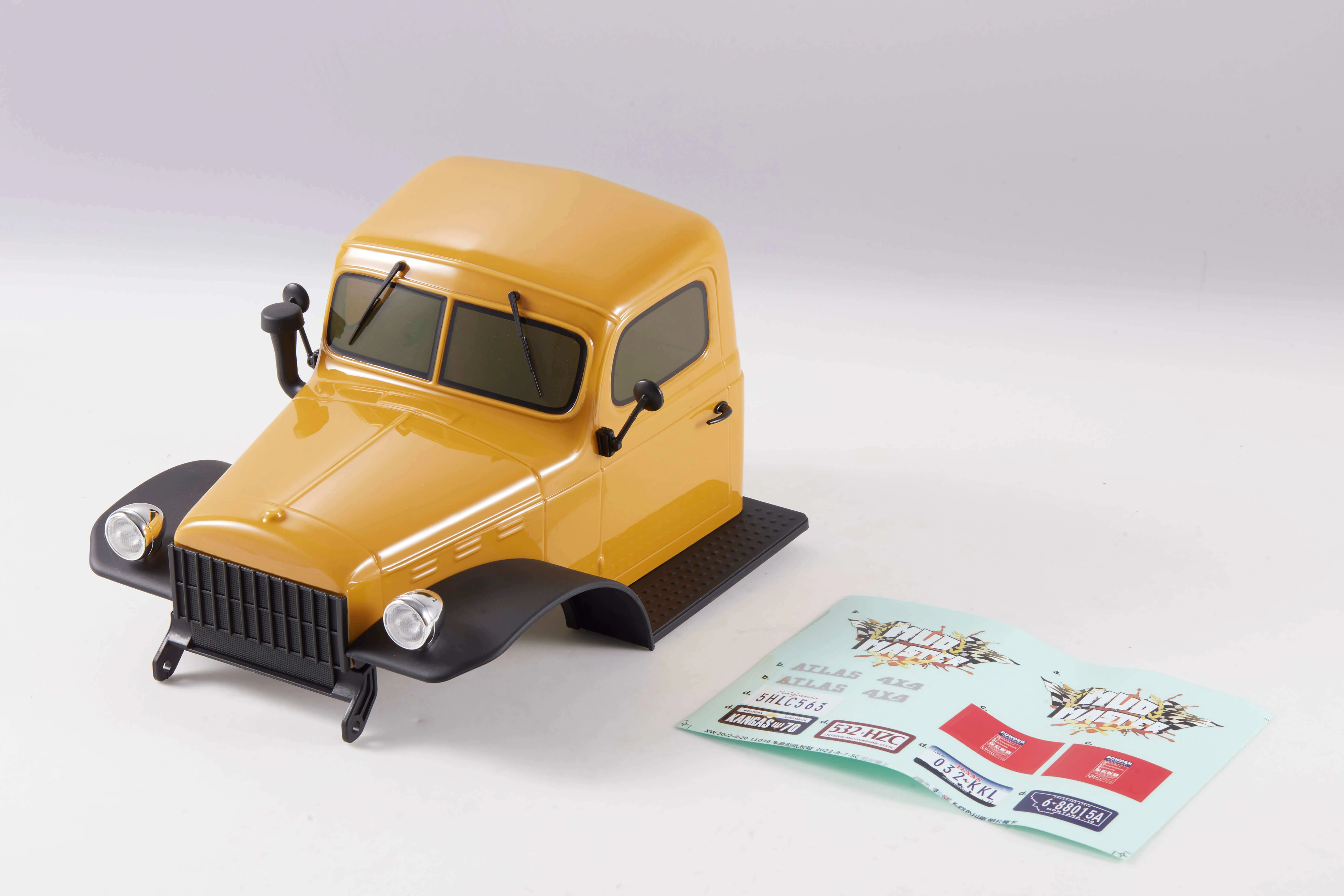 Atlas 1/10 Scale 4x4 Cruiser Body Kit Yellow Blue Orange